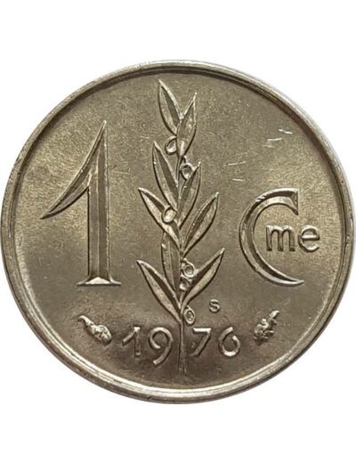 MONACO 1 CENTIME 1976 TTB+ (MC144)