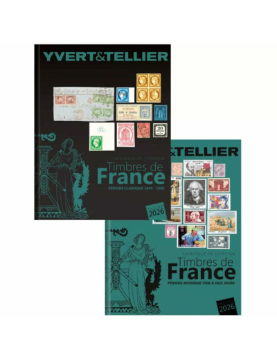 TOME 1 2026 / CATALOGUE DE COTATION TIMBRES DE FRANCE - TOME 1 / 2026