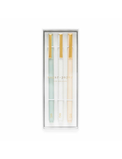 Set de 3 Stylos Pastels - Sugar Paper