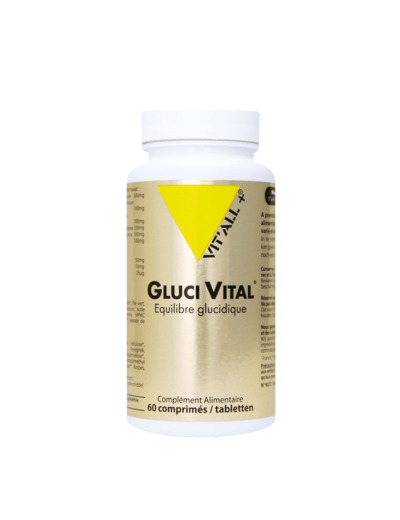 Gluci Vital-60 gélules végétales-Vit'all+