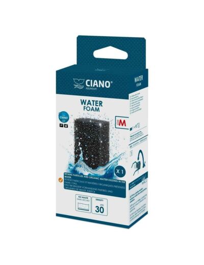 Cartouche Ciano filtrante Water Foam - Taille M
