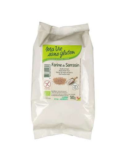 Farine de Sarrasin Sans Gluten Bio 500g