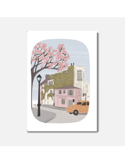 Carte Rue Fleurie - Pascale Editions