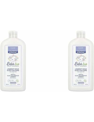 Liniment doux oleocalcaire 500ml Jonzac Bebe Bio