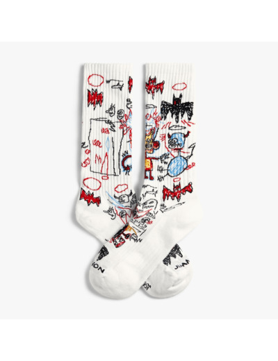 Chaussettes JIMMY LION Basquiat Batman