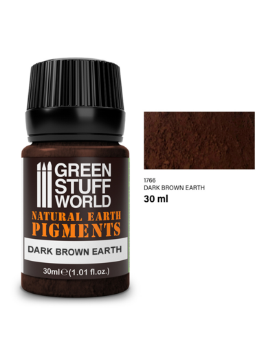 Pigments poudre - Dark Brown Earth 30ml