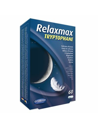 RelaxMax+Tryptophane-60 gélules-Orthonat