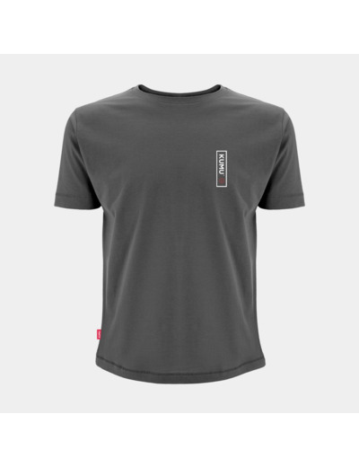 tee shirt rising sun grey kumu