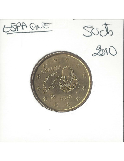 Espagne 2010 50 CENTIMES SUP-