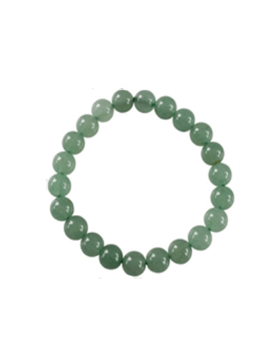 Bracelet en aventurine verte 8 mm