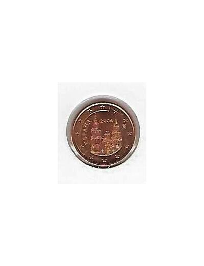 Espagne 2005 1 CENTIME SUP-