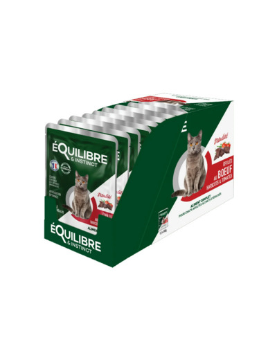 Équilibre & Instinct, PACK Effilés au bœuf, haricots & tomates