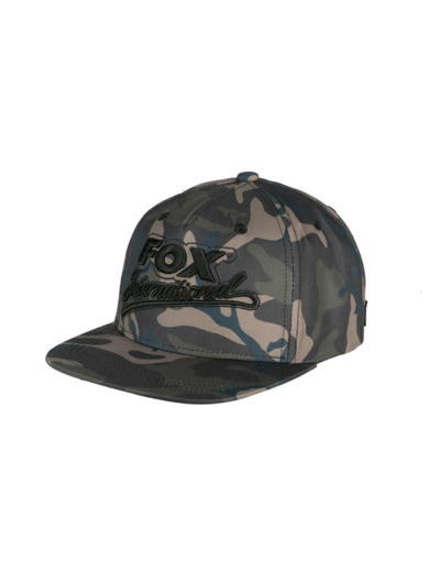 camo college snap back fox