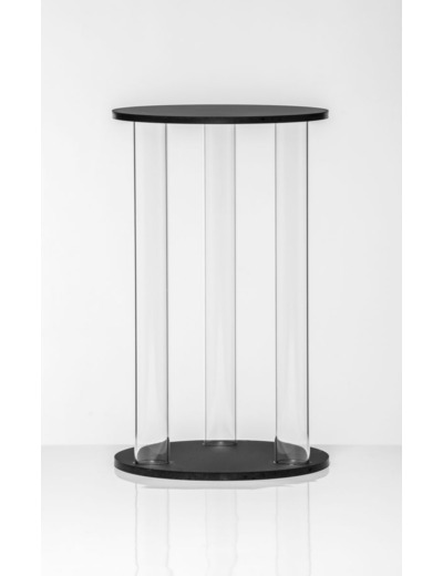 Tabouret 3 tubes noir