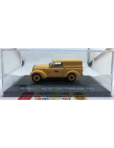 RENAULT DAUPHINOISE 1963 LA POSTE 1/43 BOITE