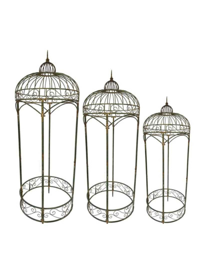 Ensemble 3 supports plantes 80x222cm