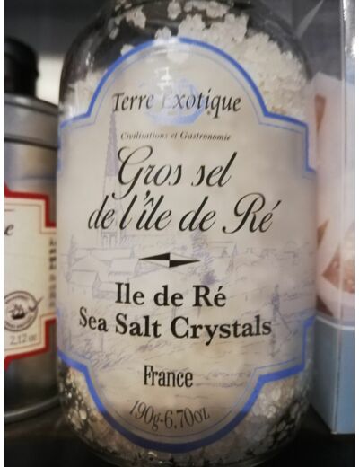 Gros sel de l'île de Ré