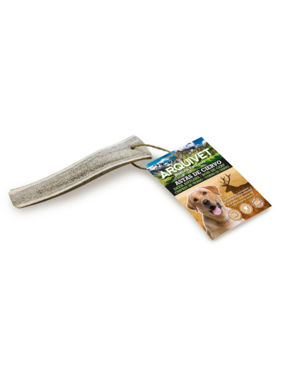 Arquivet, Demi-bois de cerf pour chiens - Taille S