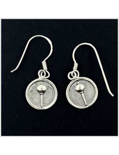 Boucles d'oreilles Argent Massif