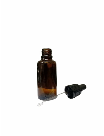 FLACON COMPTE-GOUTTES vide avec pipette-30ML