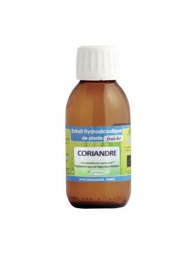 Extrait hydro alcoolique Coriandre 125ml