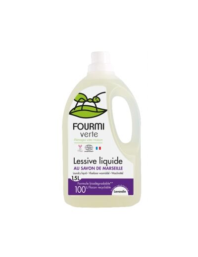 Lessive liquide parfum Lavande 1.5 litre