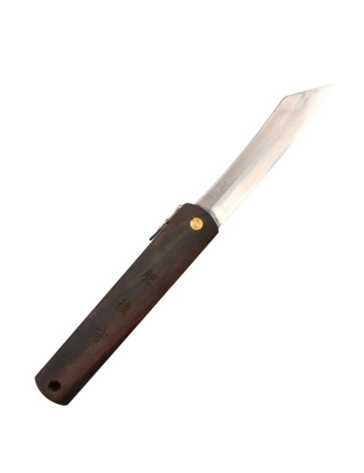 Couteau pliant higonokami VG-10 artisanal japonais (ébène)