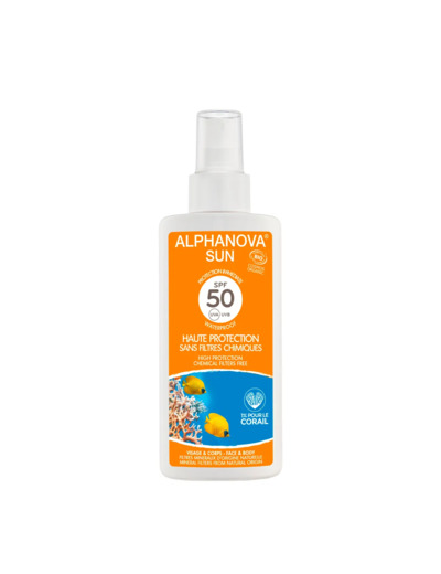 ALPHANOVA SUN SPF50 SPRAY 125g BIO