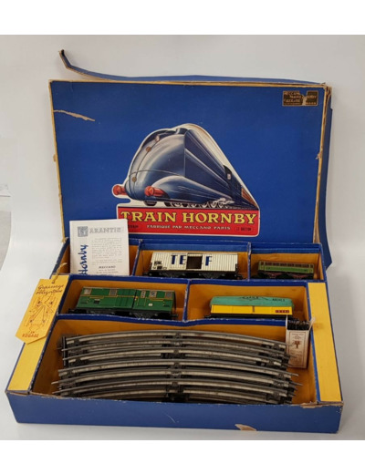 COFFRET TRAIN HORNBY LE BRETON ECHELLE O BOITE D'ORIGINE