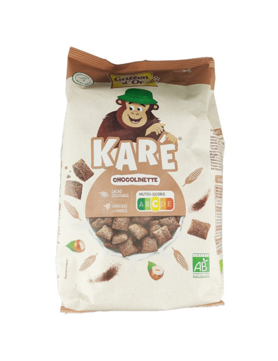 Céréales Déjeuner Karé Chocolinette 375g Bio