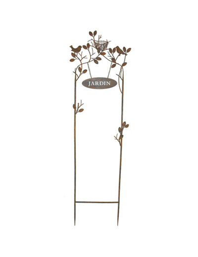 Treillage fer Jardin 137x46x2cm