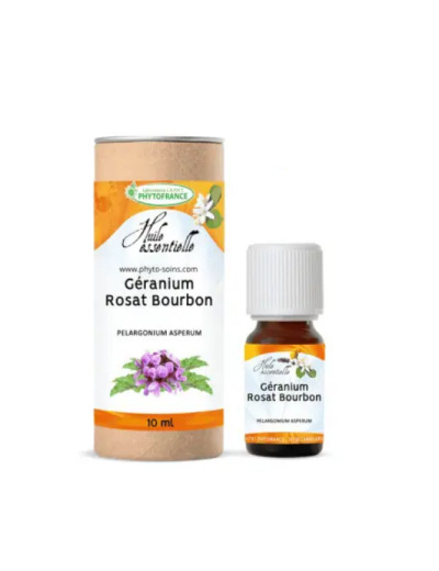 Huile essentielle Géranium Bourbon BIO 10ml