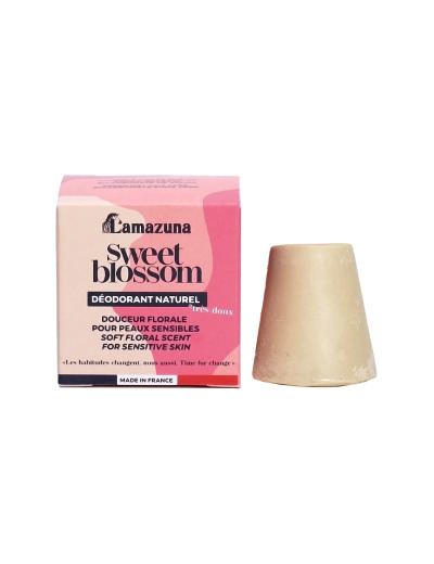 Déodorant solide Peau sensible Douceur florale 30ml