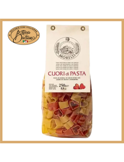 Pâtes en forme de cœur 250g
