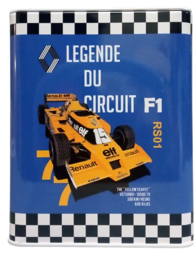 Tirelire bidon Renault, Legende Du Circuit F1 - Les Collections Rétro