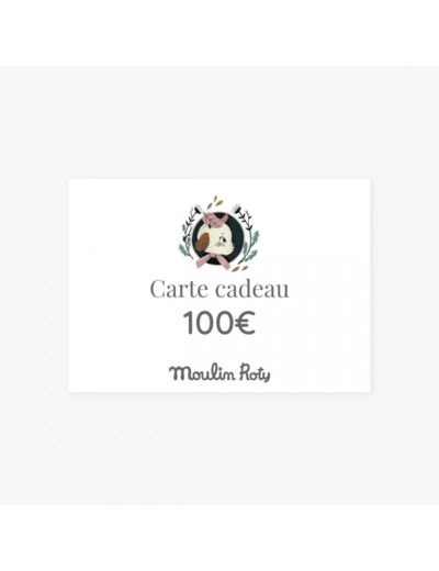 Carte cadeau 100 euros