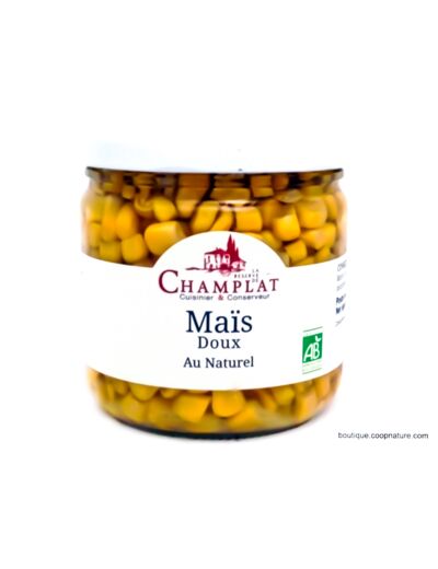 Maïs Doux au Naturel Bio 340g