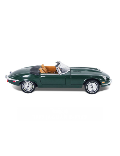 Lucky Die Cast 92608 - Jaguar Type E Cabriolet 1971 vert anglais - 1/24