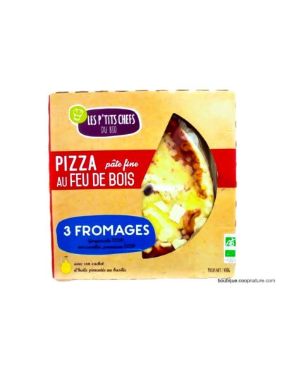 Pizza 3 Fromages Bio 400g