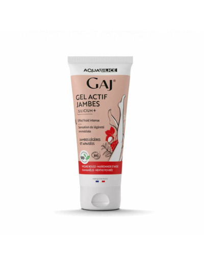 GAJ-Gel actif jambes Bio-100ml-Aquasilice