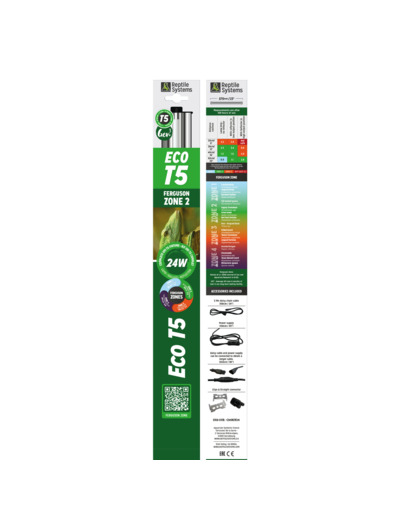REPTILE SYSTEMS, Eco T5 Zone 2 - 24W / 570mm