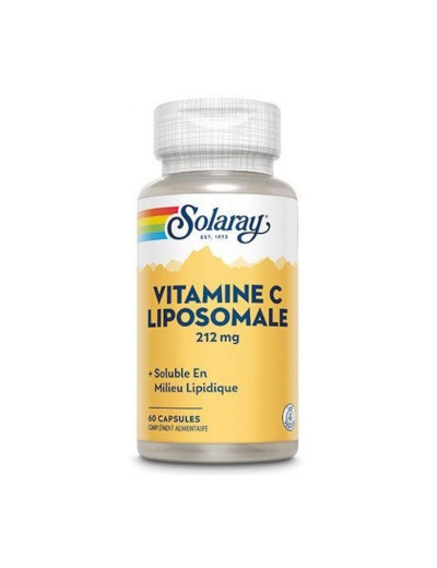 Vitamine C Liposomale 212 mg 60 gélules