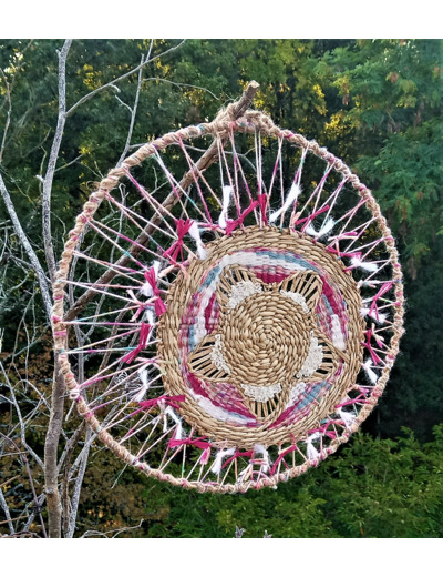 tissage circulaire en jonc