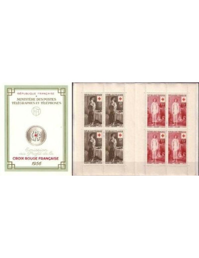 FRANCE Carnet croix rouge 1956 Yvert 2005 Neuf