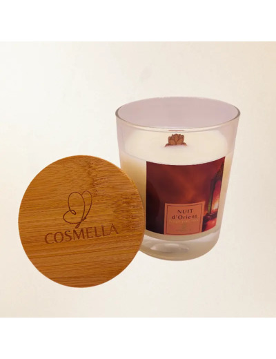 Bougie parfumée rechargeable - Nuit d'orient