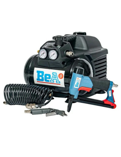 Ensemble pneumatique BEA - Compresseur et Agrafeuse 380 à bec long