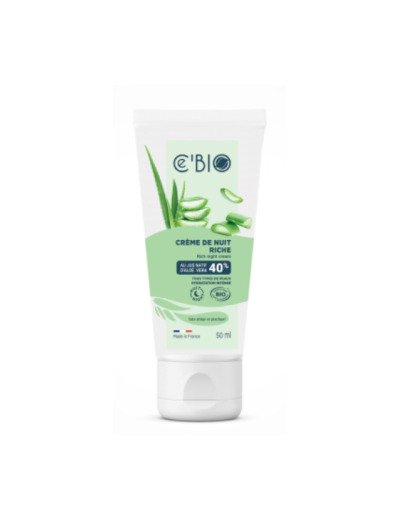 Crème de nuit Aloé véra 50ml