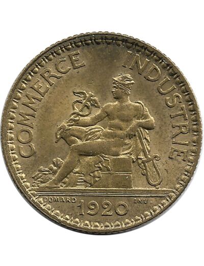 FRANCE 1 FRANC CHAMBRES DE COMMERCE 1920 SUP