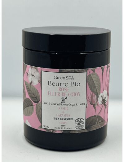 Beurre Bio Rose fleur de coton