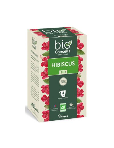 Infusion Hibiscus bio 20 sachets 50g